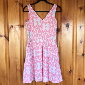 Gap Pink Floral Linen Dress with Pockets!- 2
